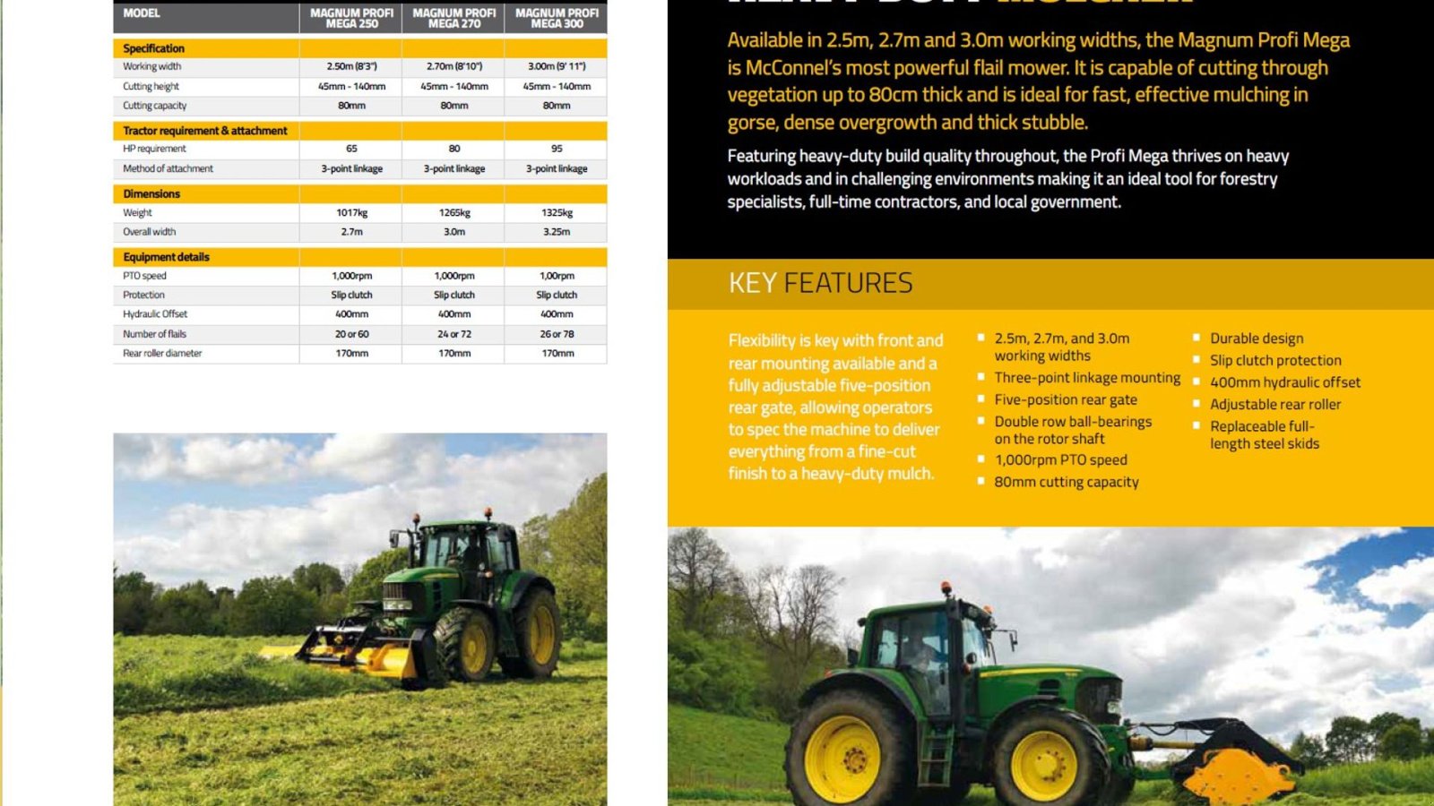 Sonstiges typu McConnel Magnum Profi Mega 300 HD-rotor er standard, Gebrauchtmaschine v Kjellerup (Obrázek 8)