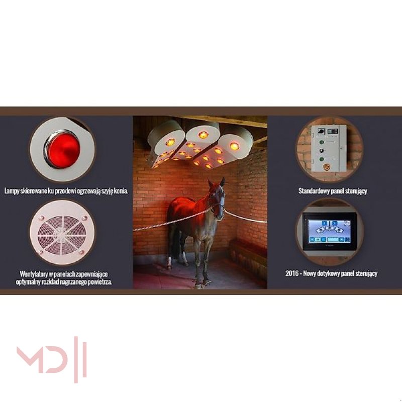 Sonstiges des Typs MD Landmaschinen BM Pferdesolarium SOLAR-TEC1, Neumaschine in Zeven (Bild 7)