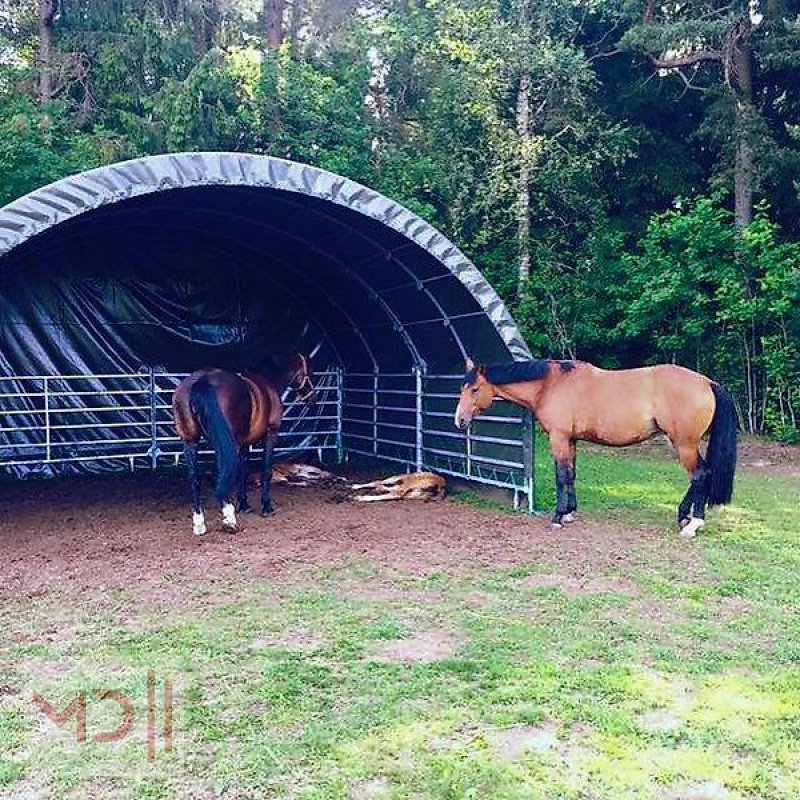 Sonstiges des Typs MD Landmaschinen Kellfri Windschutz 6 x 6 m inkl. 6 Weidepanels mit u-Förmigen Füssen, Neumaschine in Zeven (Bild 2)