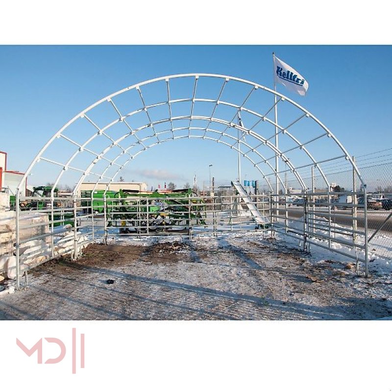 Sonstiges des Typs MD Landmaschinen Kellfri Windschutz 6 x 6 m inkl. 6 Weidepanels mit u-Förmigen Füssen, Neumaschine in Zeven (Bild 12)