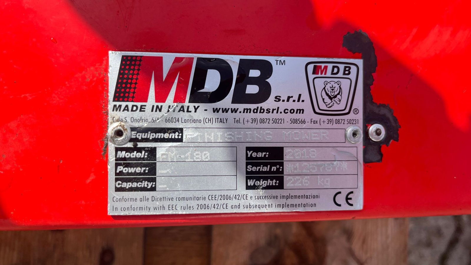 Sonstiges του τύπου MDB fm 180 180cm hydraulisk klipper med side klipper(under hegns), Gebrauchtmaschine σε Rønnede (Φωτογραφία 9)