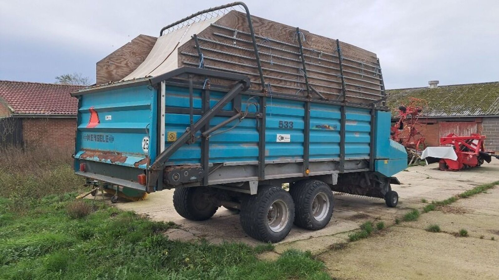 Sonstiges типа Mengele 533 Opsamlervogn, Gebrauchtmaschine в Rødovre (Фотография 3)