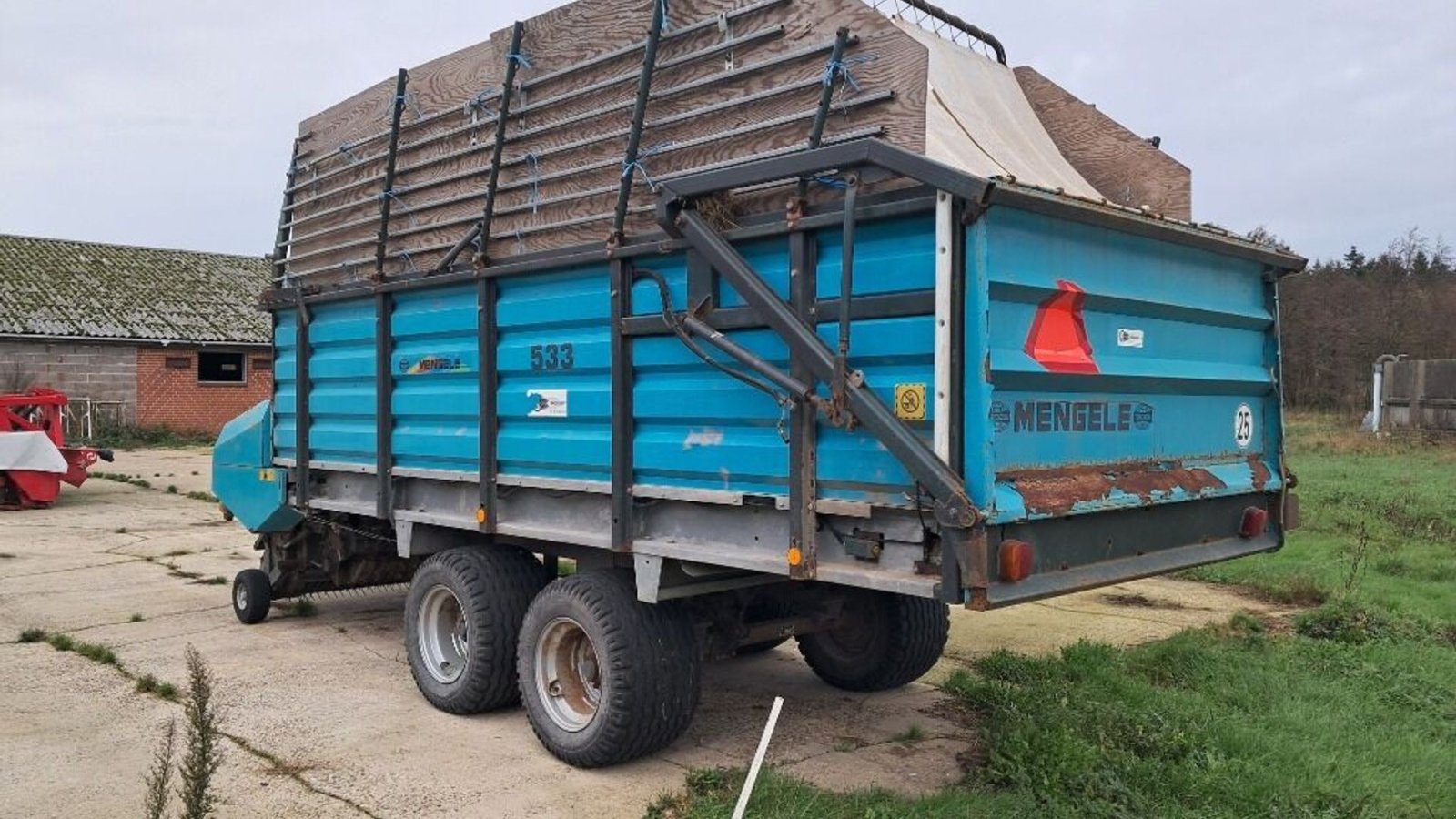 Sonstiges типа Mengele 533 Opsamlervogn, Gebrauchtmaschine в Rødovre (Фотография 4)