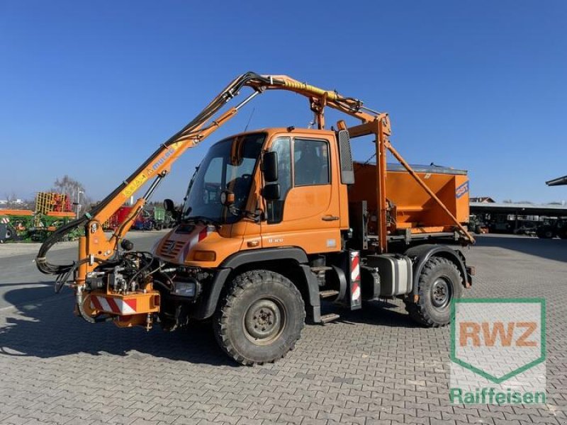 Sonstiges Türe ait Mercedes-Benz Unimog U 300 mit Mulag Ausleger, Gebrauchtmaschine içinde Kruft (resim 8)