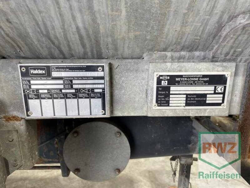 Sonstiges typu Meyer-Lohne Meyer-Lohne Pumptankwagen PW10 20, Gebrauchtmaschine v Altenstadt-Lindheim (Obrázek 7)