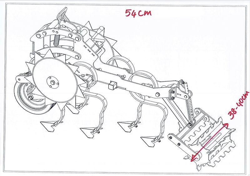 Sonstiges tip Minos Agri 2-YACM 54cm-54cm, Neumaschine in Münstermaifeld (Poză 15)