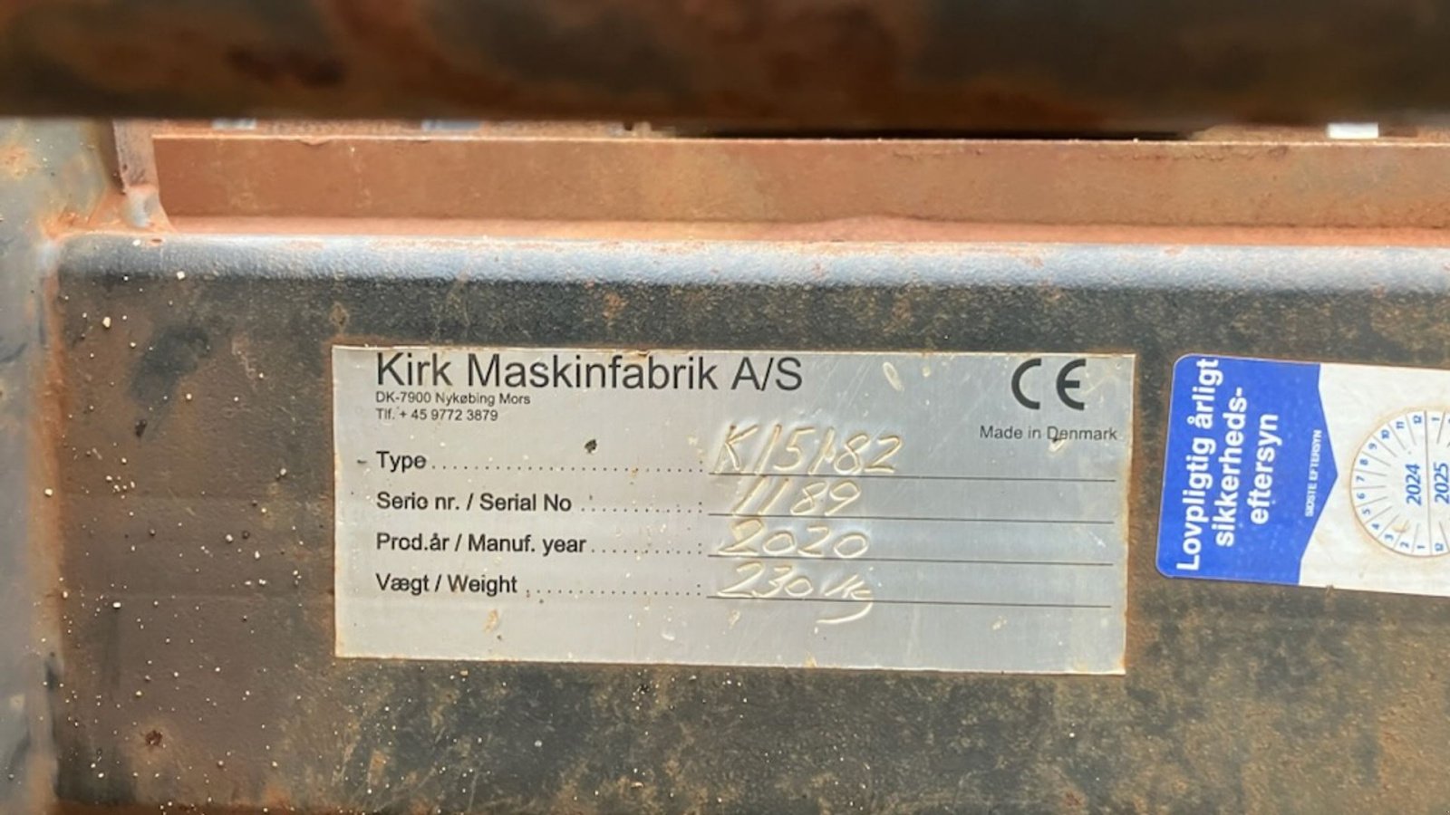 Sonstiges типа New Holland B115C K15182 Kirk, Gebrauchtmaschine в Aabenraa (Фотография 2)