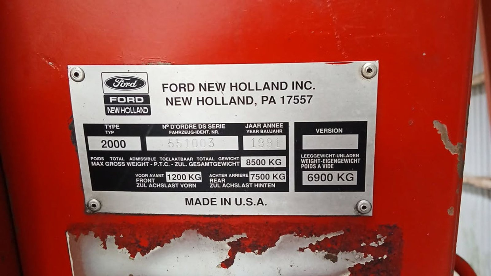 Sonstiges typu New Holland D 2000 New holland D2000, Gebrauchtmaschine v Kongerslev (Obrázek 7)