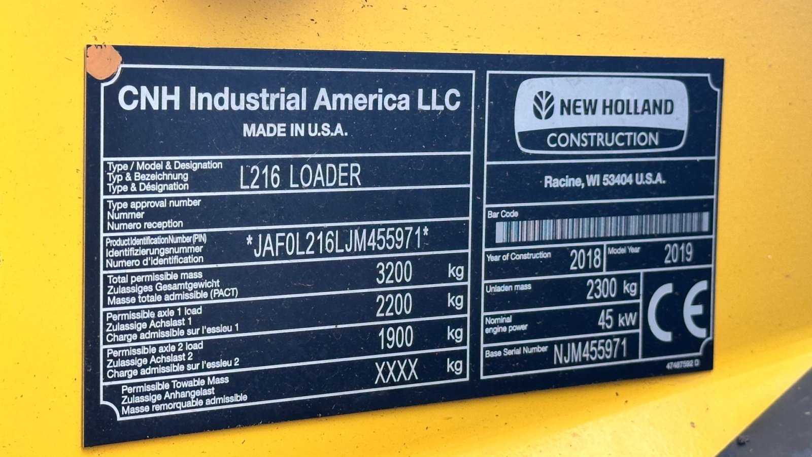 Sonstiges typu New Holland L216 L216, Gebrauchtmaschine v Hedensted (Obrázek 15)