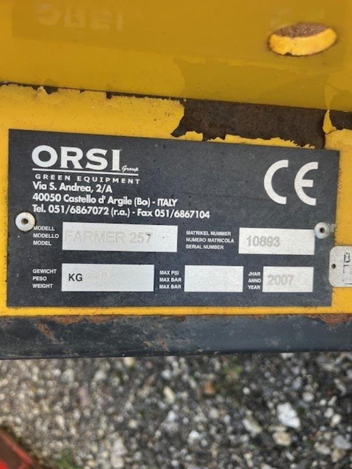 Sonstiges za tip Orsi 257, Gebrauchtmaschine u Maribo (Slika 2)