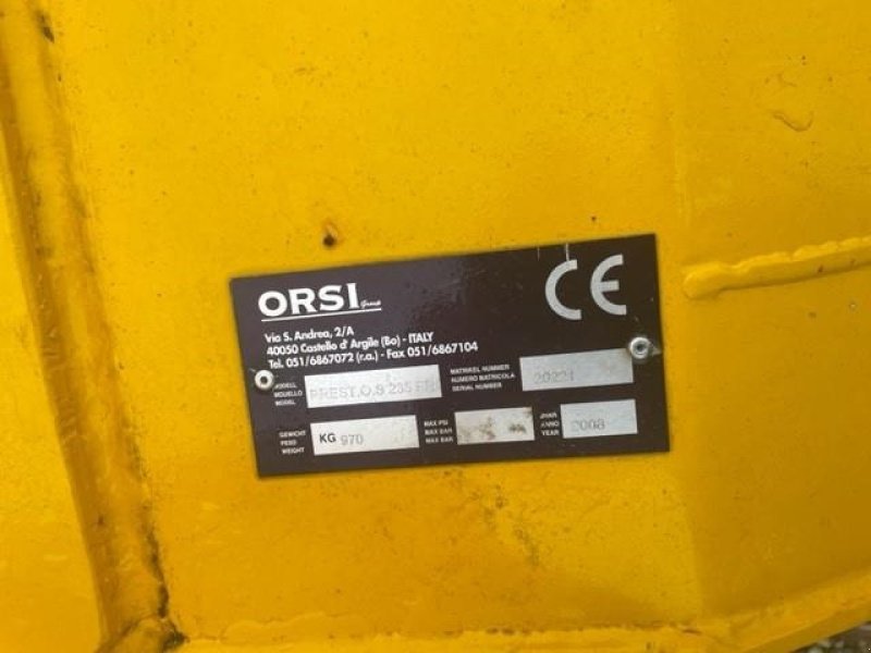 Sonstiges a típus Orsi PRESTIG 235 FT, Gebrauchtmaschine ekkor: Rødding (Kép 3)