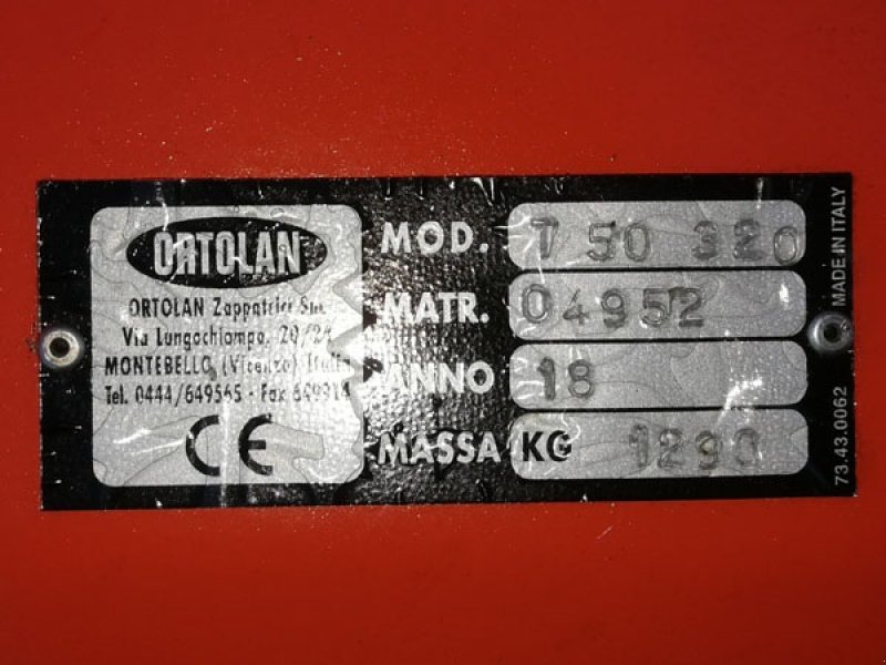 Sonstiges tip Ortolan T 50 230 cm., Gebrauchtmaschine in Vrå (Poză 8)