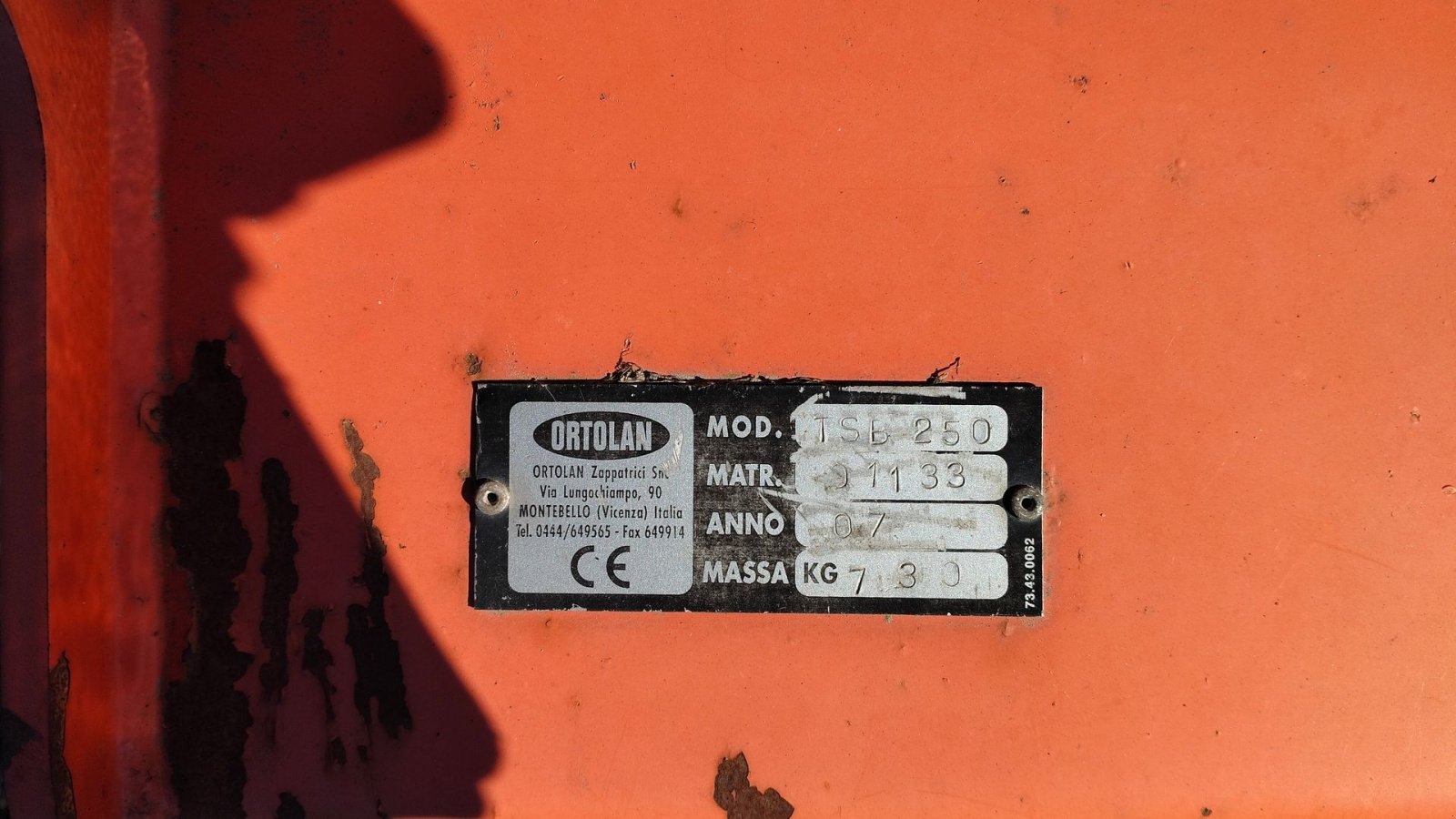 Sonstiges typu Ortolan TSB 250, Gebrauchtmaschine w Egtved (Zdjęcie 4)