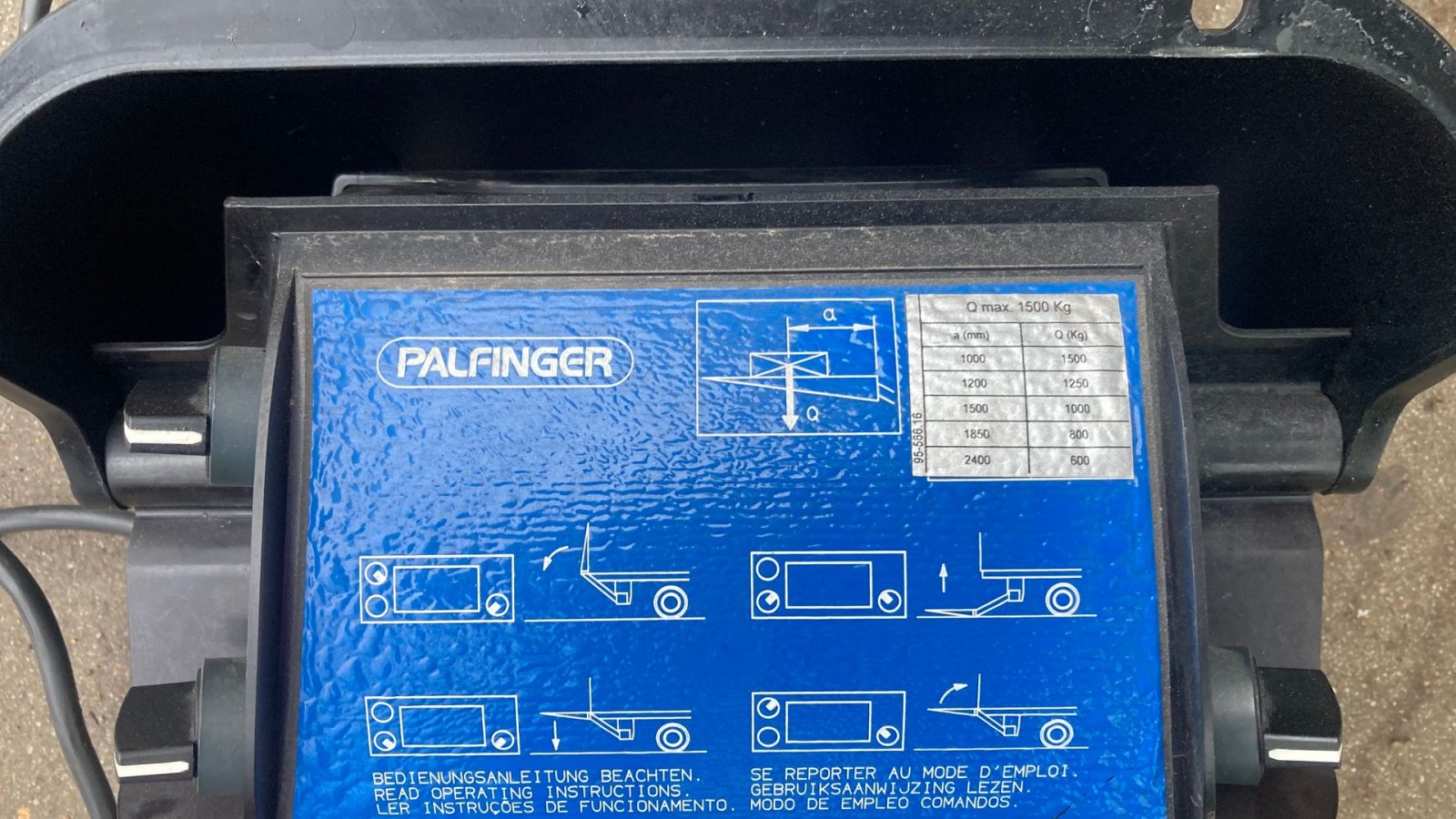 Sonstiges tipa Palfinger MBB C 1500, Gebrauchtmaschine u Bramming (Slika 5)