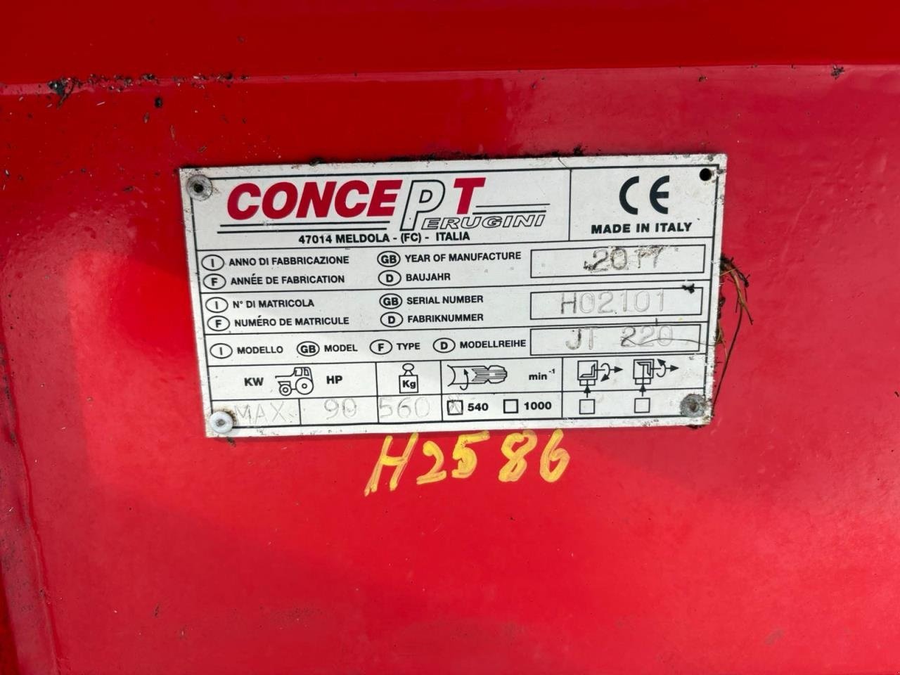 Sonstiges del tipo Perugini JT 220, Gebrauchtmaschine In Videbæk (Immagine 6)