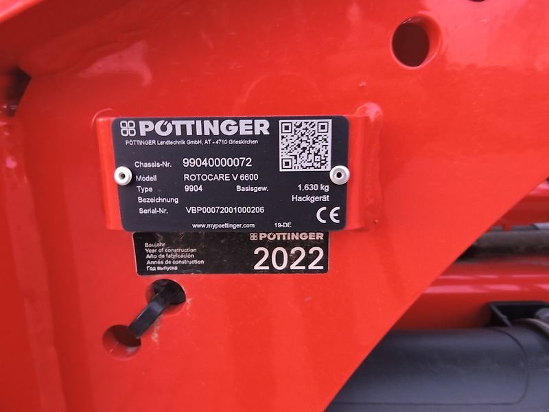Sonstiges типа Pöttinger ROTOCARE V 6600, Gebrauchtmaschine в Eppingen (Фотография 5)