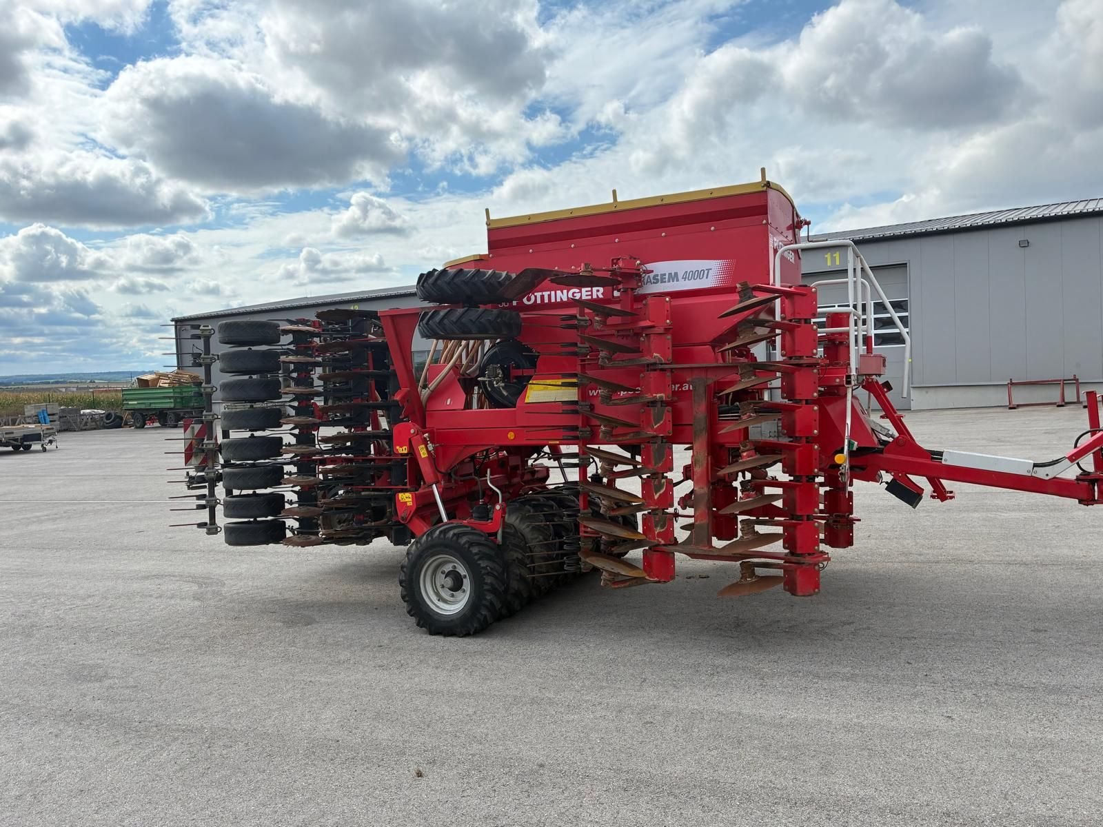 Sonstiges des Typs Pöttinger Terrasem 4000T, Gebrauchtmaschine in Grund (Bild 11)