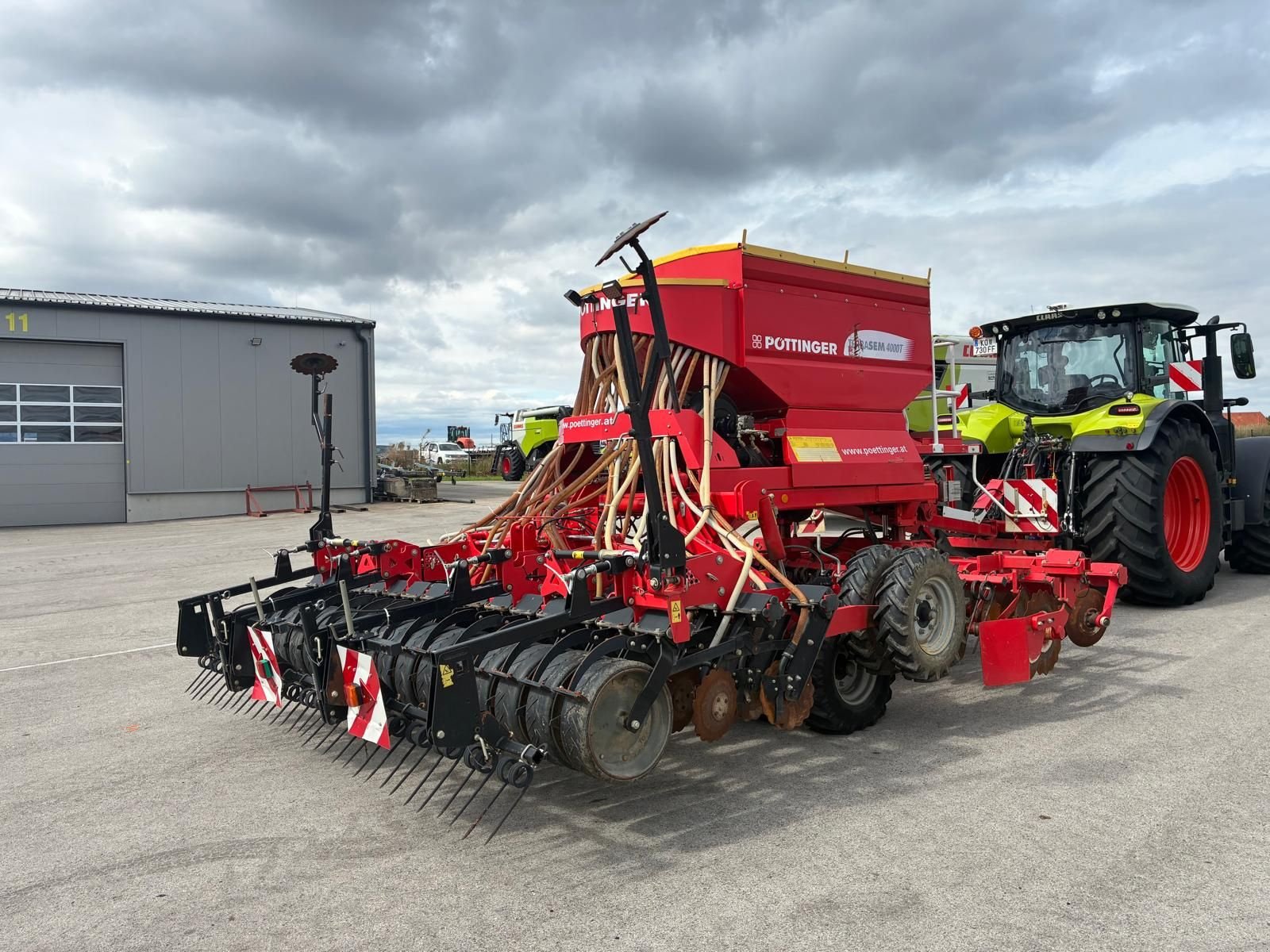 Sonstiges des Typs Pöttinger Terrasem 4000T, Gebrauchtmaschine in Grund (Bild 10)