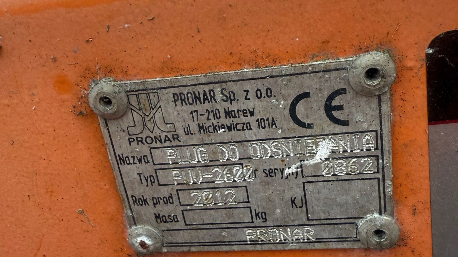 Sonstiges des Typs PRONAR PUV 2600, Gebrauchtmaschine in Brørup (Bild 4)