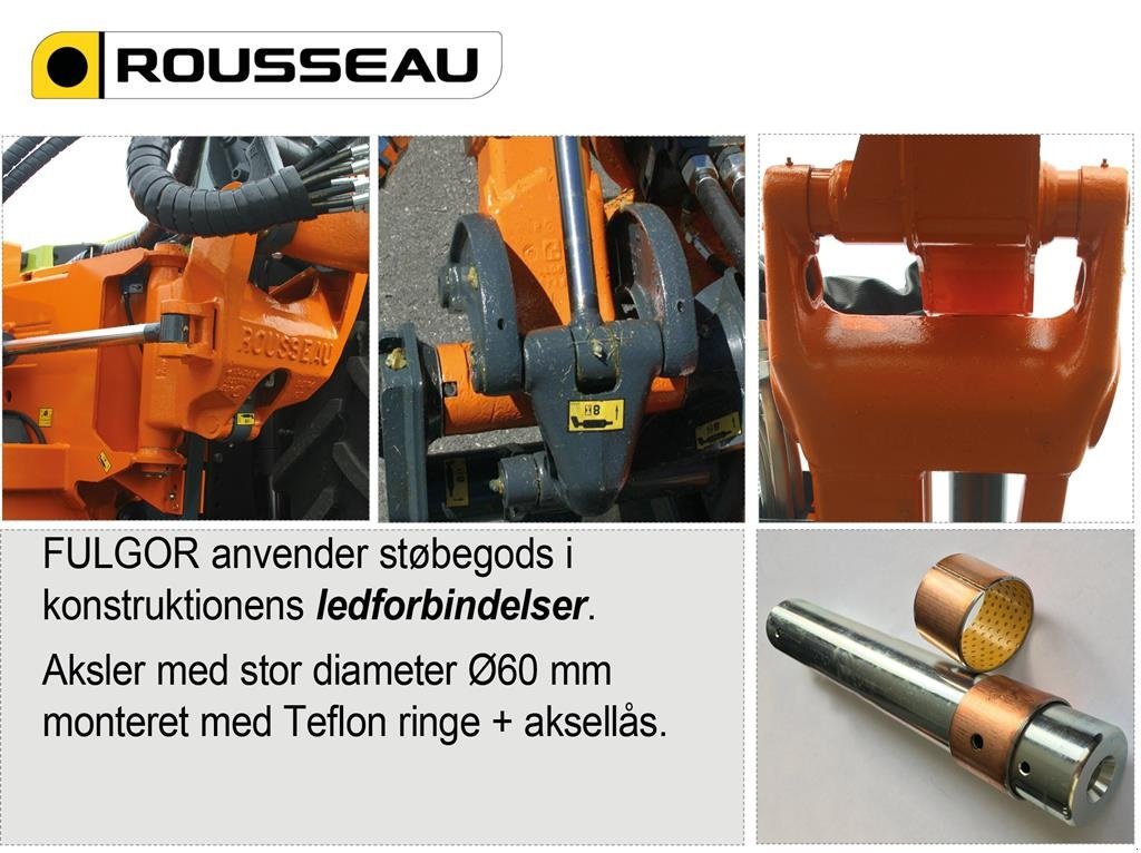 Sonstiges a típus Rousseau FULGOR armklipper med teleskop i stik, Gebrauchtmaschine ekkor: Ringsted (Kép 4)