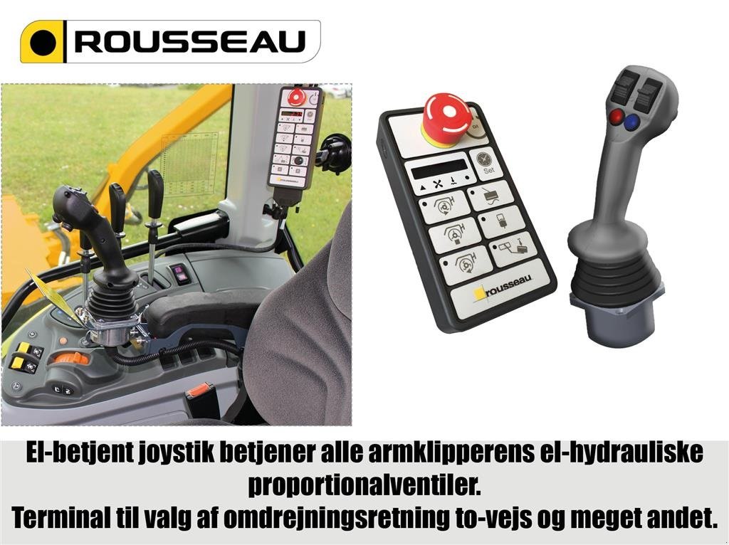 Sonstiges typu Rousseau FULGOR armklipper med teleskop i stik, Gebrauchtmaschine v Ringsted (Obrázek 5)