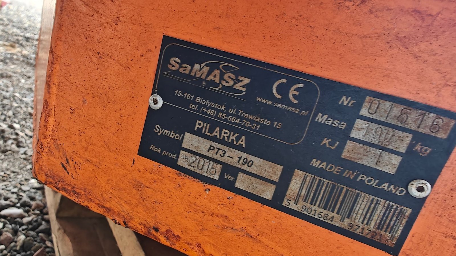 Sonstiges of the type SaMASZ PT 3 190 190cm grensav, Gebrauchtmaschine in Holstebro (Picture 3)