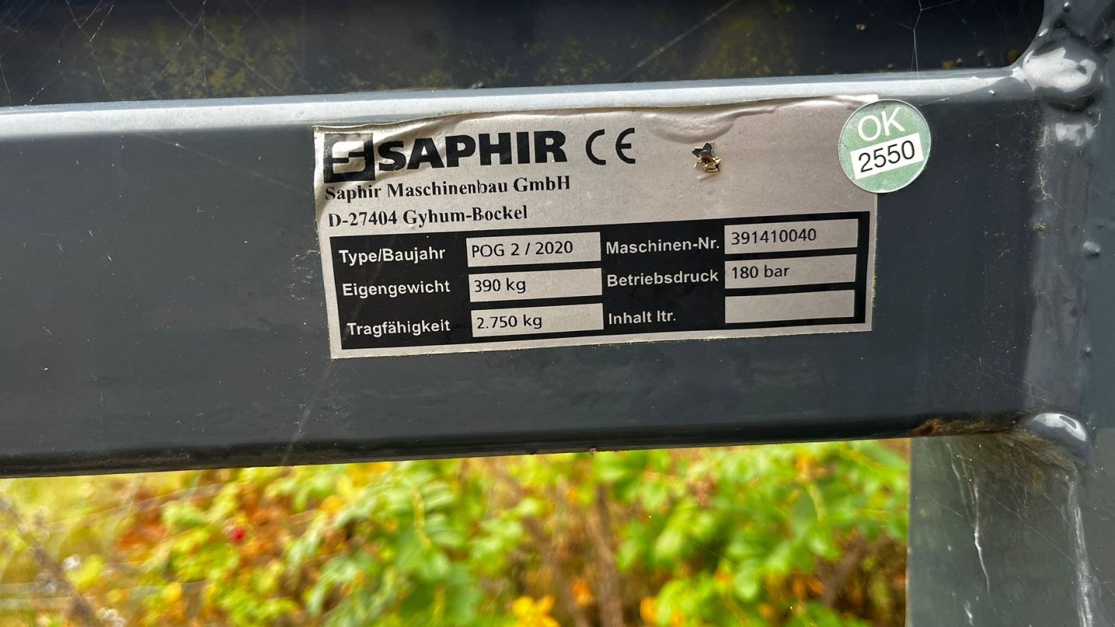 Sonstiges of the type Saphir Stammeklo, Gebrauchtmaschine in Bredsten (Picture 5)