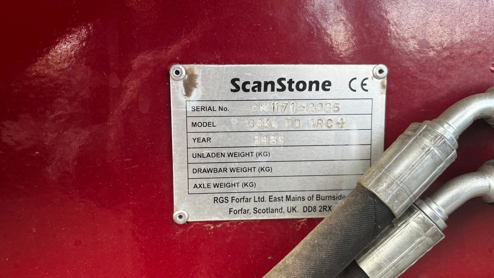 Sonstiges typu Scanstone 3844FDARC+ Demo maskine - ca. 50 ha, Gebrauchtmaschine v Horsens (Obrázek 7)