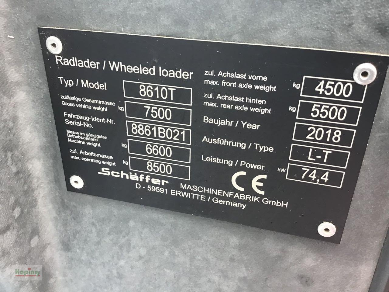 Sonstiges a típus Schäffer 8610T, Gebrauchtmaschine ekkor: Bakum (Kép 13)