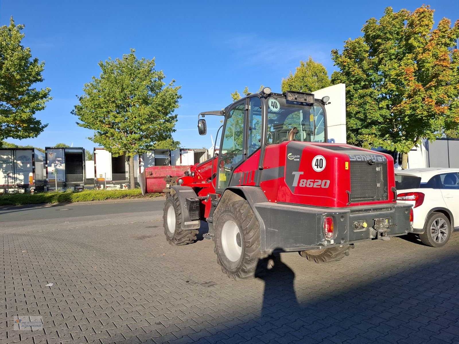 Sonstiges tip Schäffer 8620T - 2 mit 40km/h, Klima,  95 kW, Gebrauchtmaschine in Altenberge (Poză 8)