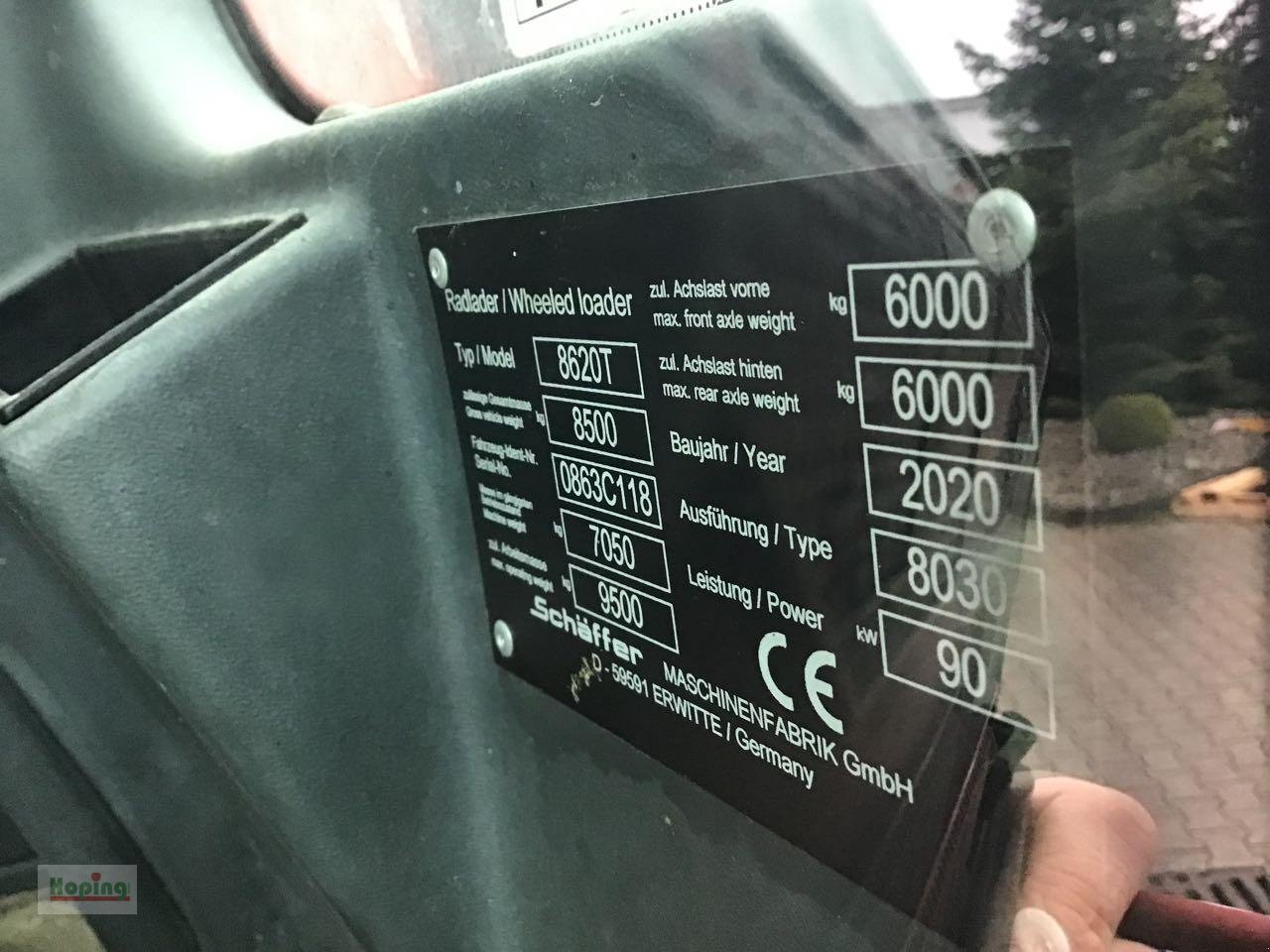 Sonstiges des Typs Schäffer 8620T, Gebrauchtmaschine in Bakum (Bild 11)