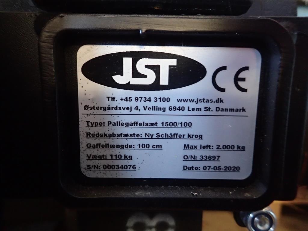 Sonstiges of the type Schäffer Pallegafler JST, Gebrauchtmaschine in Egtved (Picture 4)