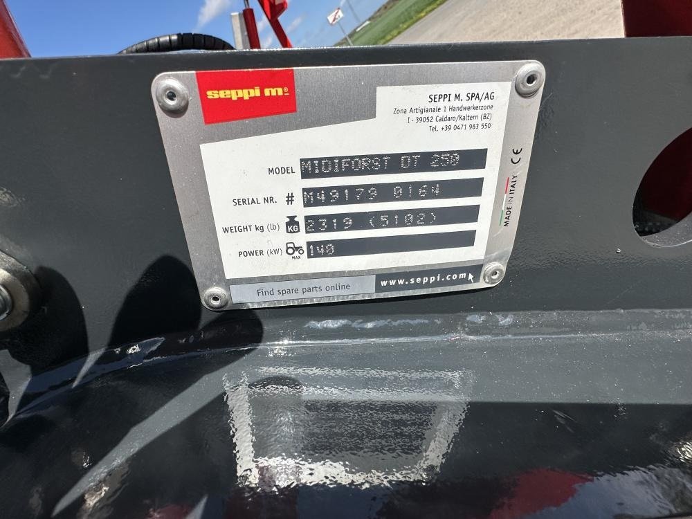 Sonstiges typu Seppi Seppi Midiforst DT 250 grenknuser, Gebrauchtmaschine v Dronninglund (Obrázek 10)