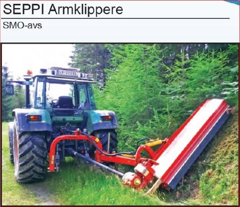 Sonstiges des Typs Seppi SMO-avs 175 cm, Gebrauchtmaschine in Vrå (Bild 5)