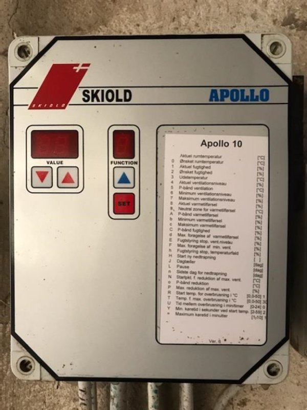 Sonstiges tipa Skiold Apollo SL Ventilationsstyring, Gebrauchtmaschine u Egtved (Slika 1)