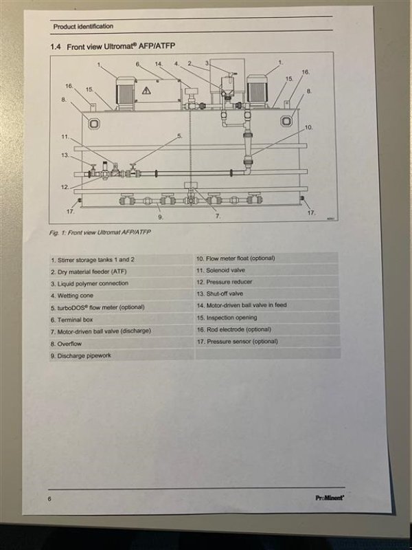 Sonstiges des Typs Sonstige 1 stk. ProMinent Ultromat ATFP doseringssystem, Gebrauchtmaschine in Egtved (Bild 3)