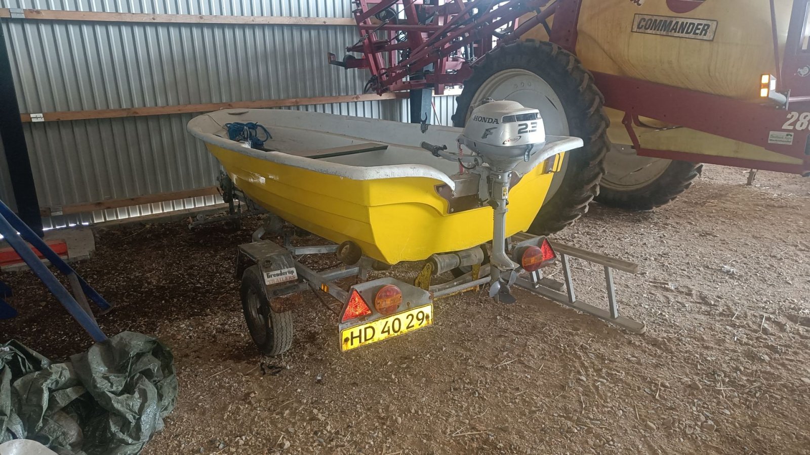 Sonstiges typu Sonstige 10 fods med motor og trailer, Gebrauchtmaschine v Egtved (Obrázek 2)