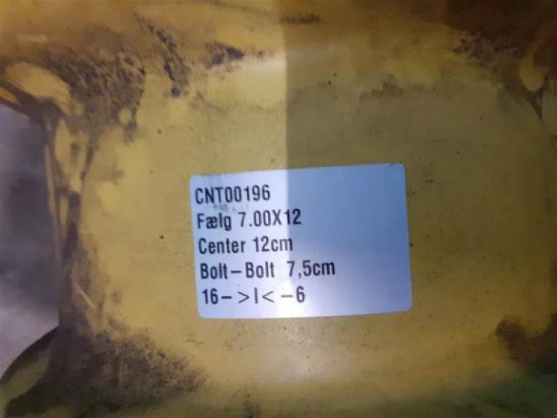 Sonstiges des Typs Sonstige 12"  7.00x12, Gebrauchtmaschine in Hemmet (Bild 2)