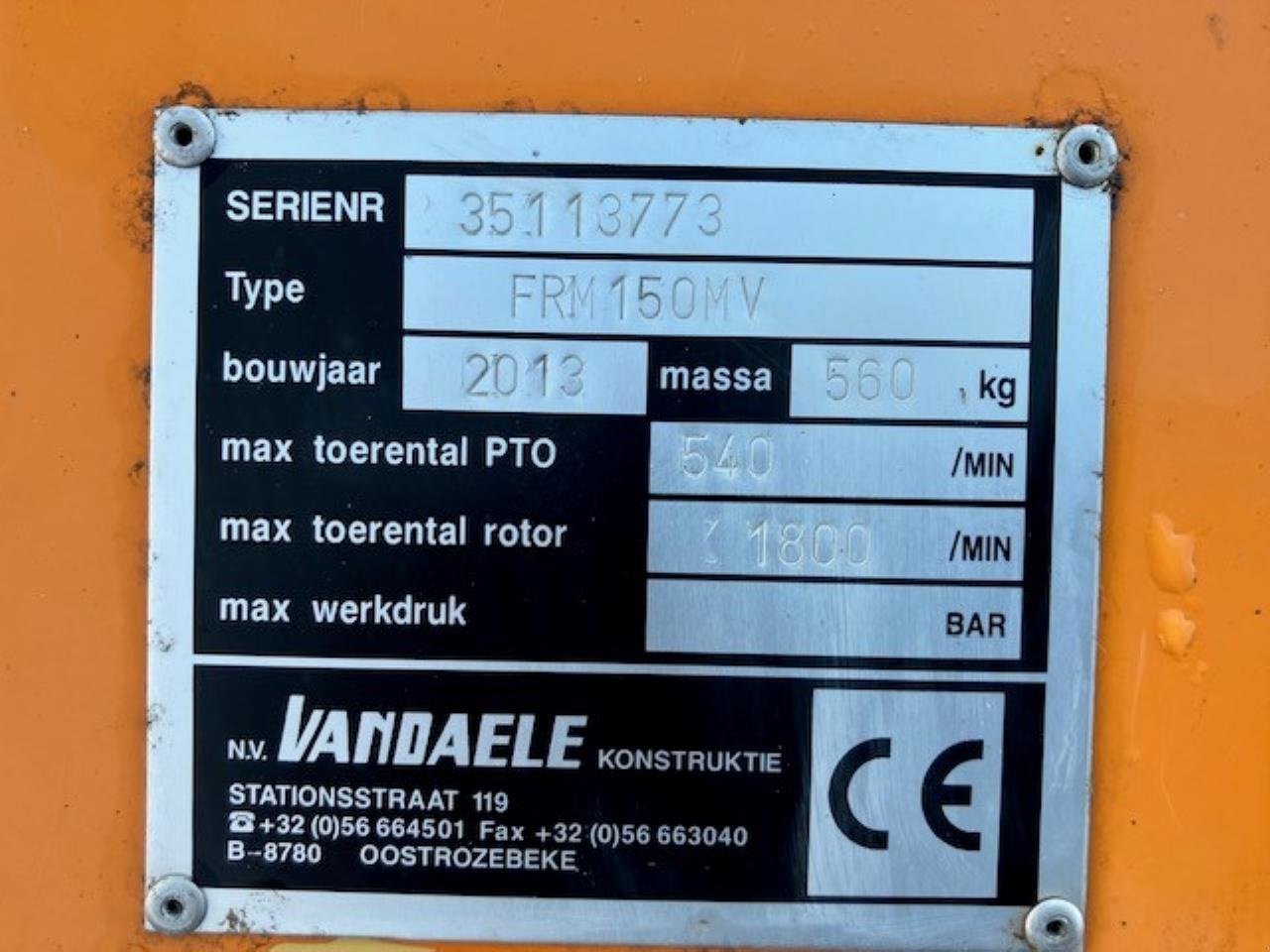 Sonstiges типа Sonstige 120CM PLÆNESKÆRER, Gebrauchtmaschine в Brønderslev (Фотография 5)