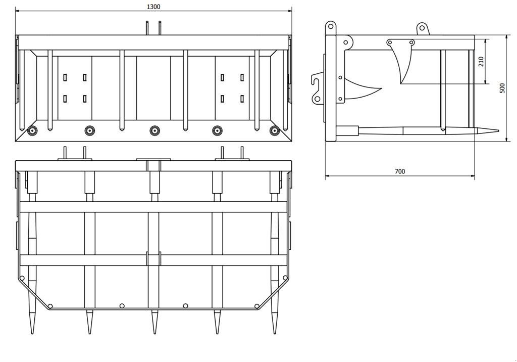 Sonstiges of the type Sonstige 130cm let model Euroskifte, Gebrauchtmaschine in Vinderup (Picture 5)