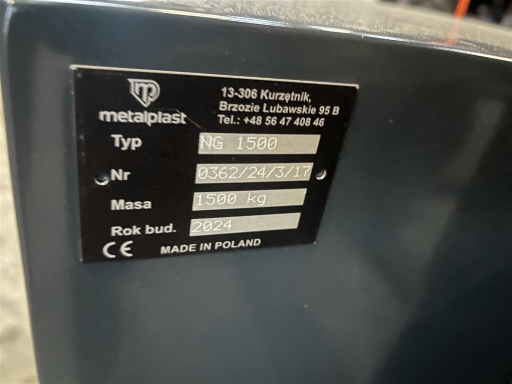 Sonstiges des Typs Sonstige 1500 kg, Gebrauchtmaschine in Vejle (Bild 4)