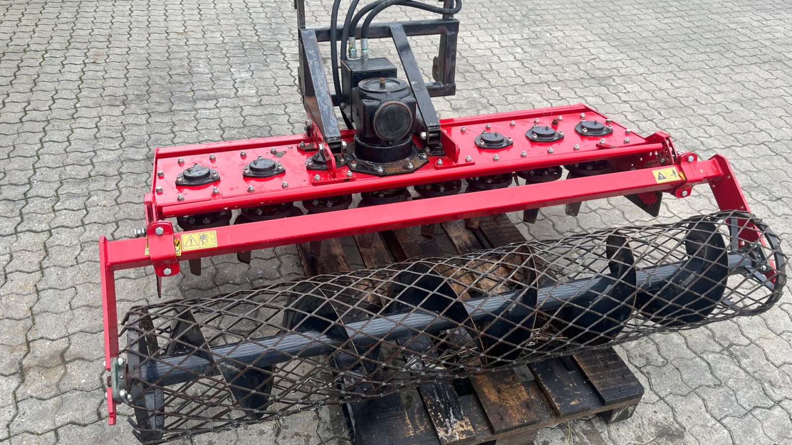 Sonstiges of the type Sonstige 165cm Hydraulisk rotorharve til minilæsser, Gebrauchtmaschine in Rønnede (Picture 7)