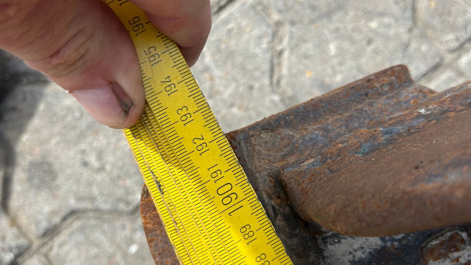 Sonstiges des Typs Sonstige 190 cm 4i1 skovl med volvo l30 fæste, Gebrauchtmaschine in Rønnede (Bild 10)