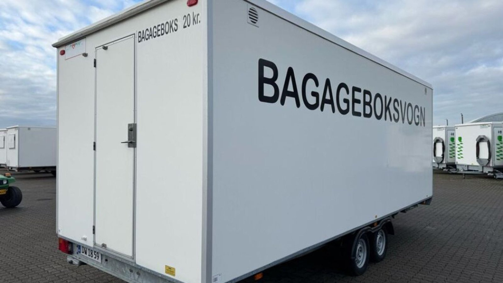 Sonstiges tipa Sonstige 1900 Bagagebox vogn m. 54 skabe, Gebrauchtmaschine u Rødovre (Slika 3)