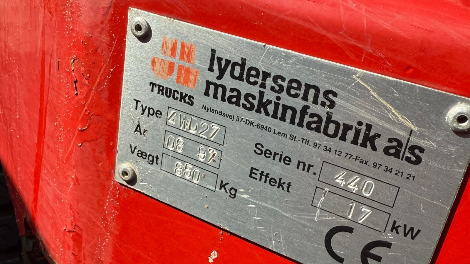 Sonstiges typu Sonstige 4x4, Gebrauchtmaschine v Brørup (Obrázek 16)