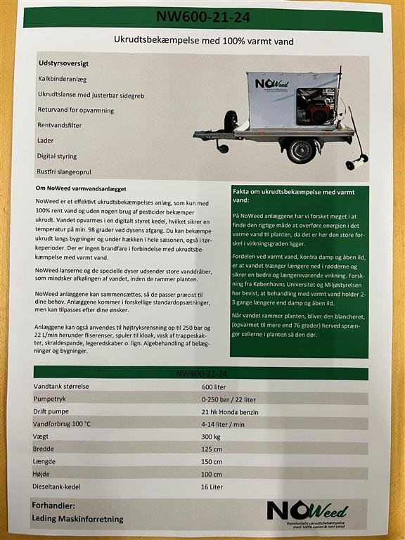 Sonstiges tipa Sonstige 600-21-24 Ukrudtsbekæmpelse med varmt vand., Gebrauchtmaschine u Tilst (Slika 5)