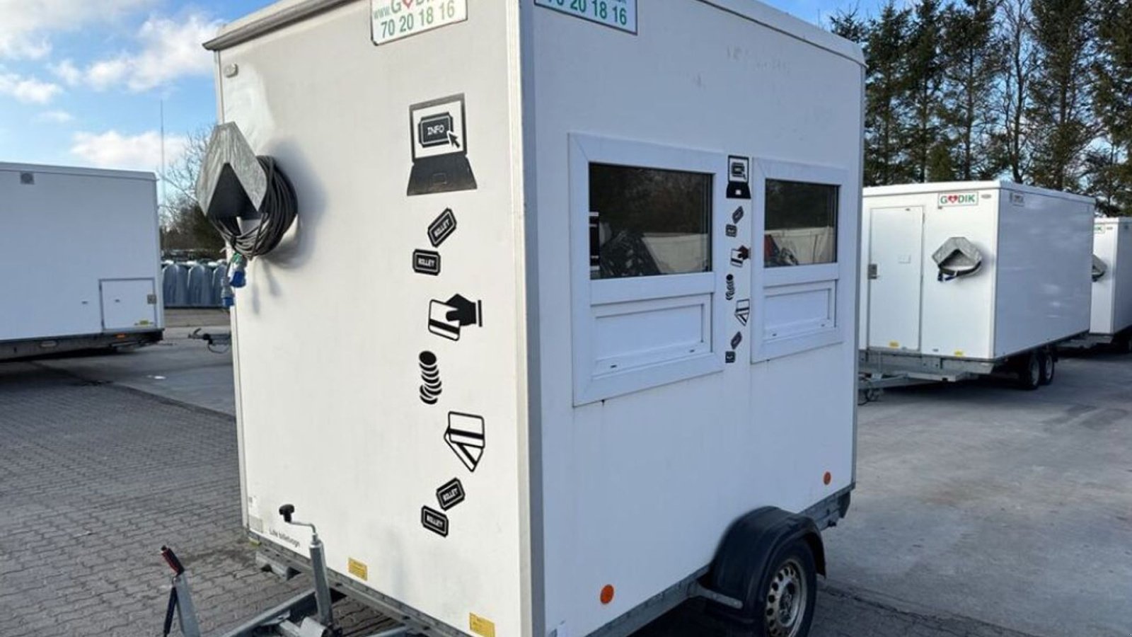 Sonstiges del tipo Sonstige 600 billetvogn, Gebrauchtmaschine en Rødovre (Imagen 1)