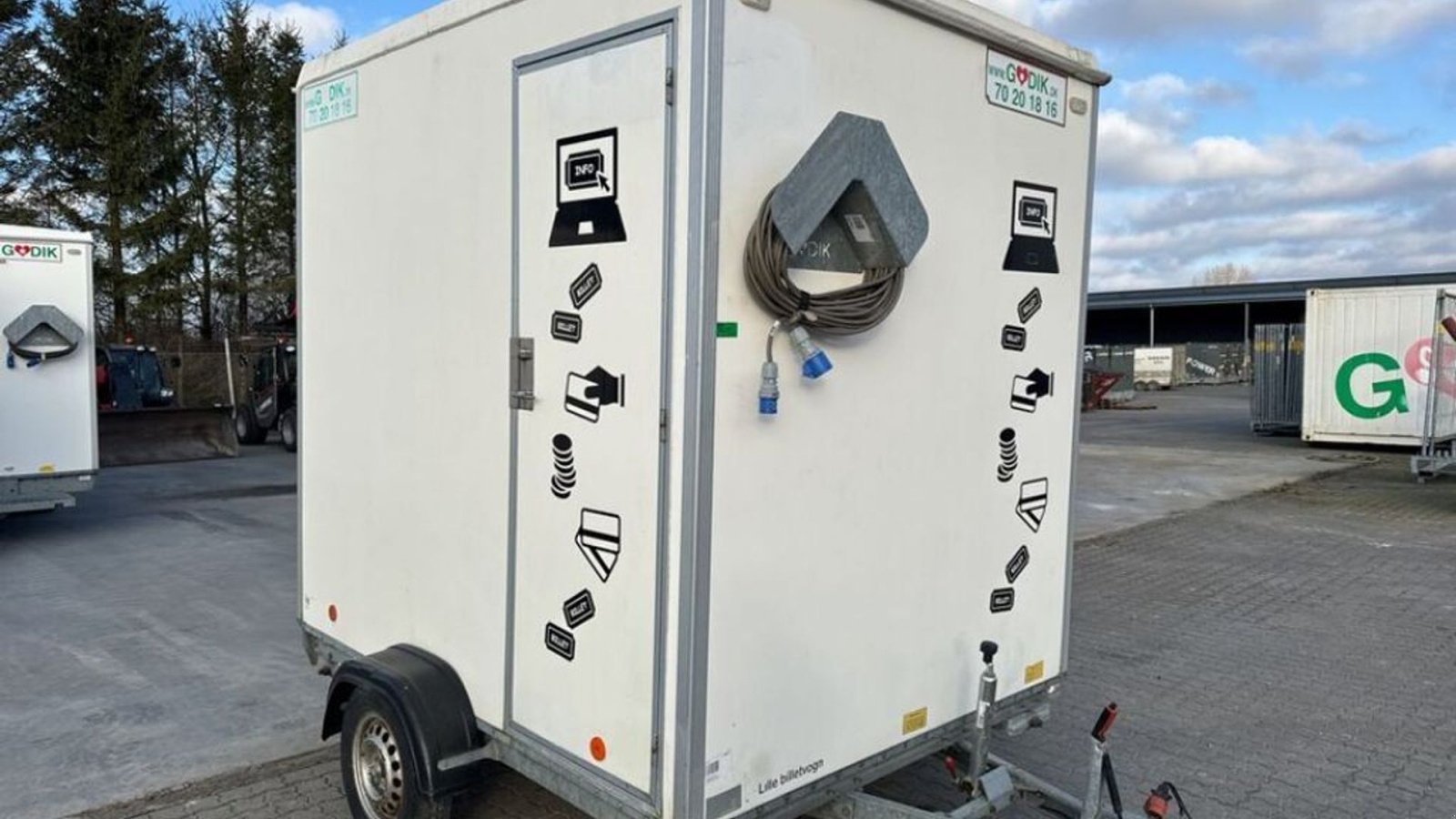 Sonstiges del tipo Sonstige 600 billetvogn, Gebrauchtmaschine en Rødovre (Imagen 2)