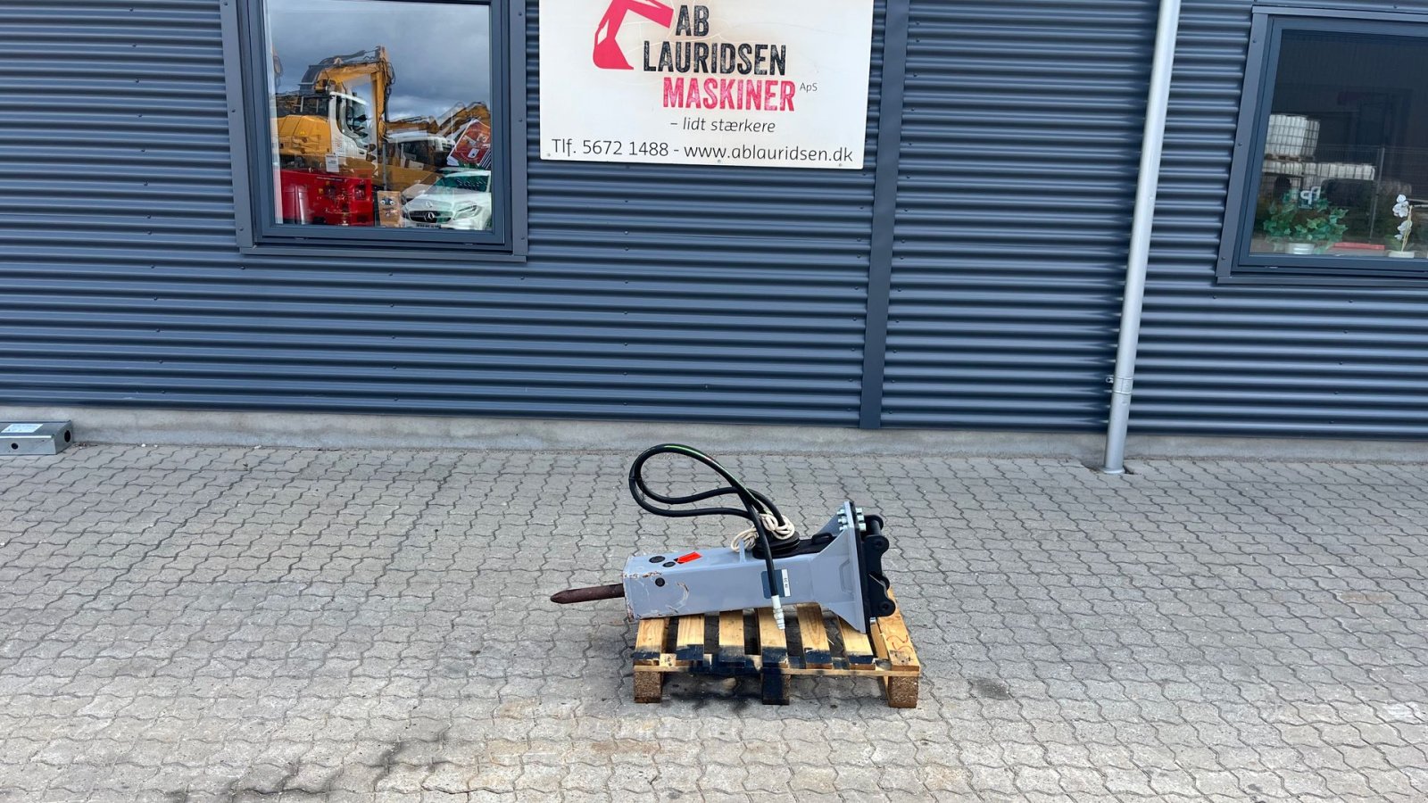 Sonstiges des Typs Sonstige 77kg oliehammer til 2-3 tons maskine SOM NY!, Gebrauchtmaschine in Rønnede (Bild 1)