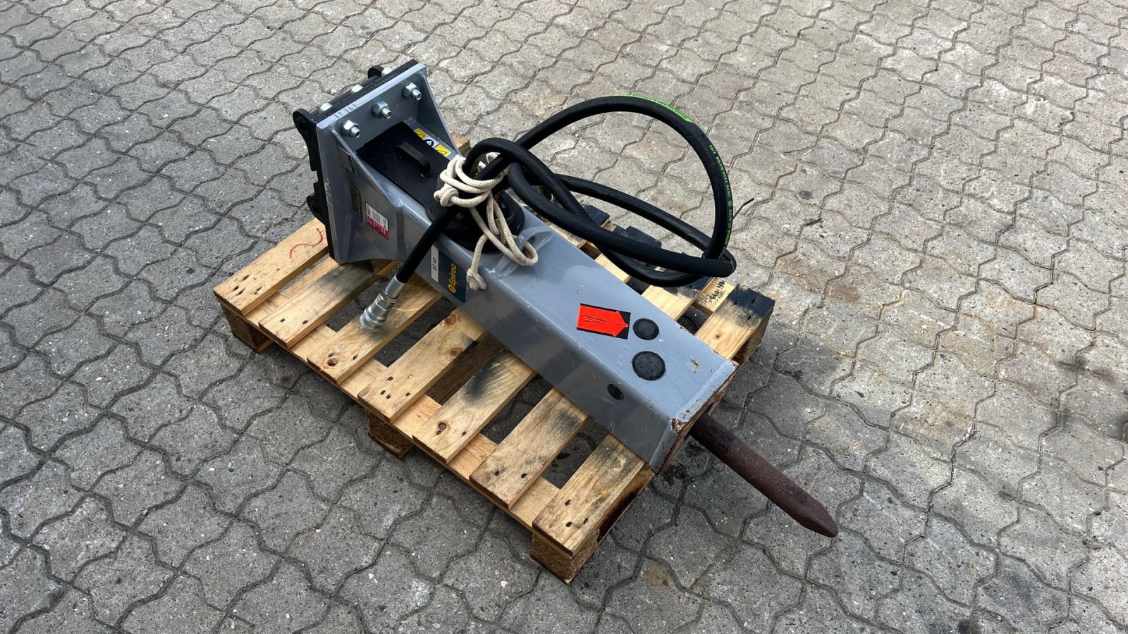 Sonstiges des Typs Sonstige 77kg oliehammer til 2-3 tons maskine SOM NY!, Gebrauchtmaschine in Rønnede (Bild 7)